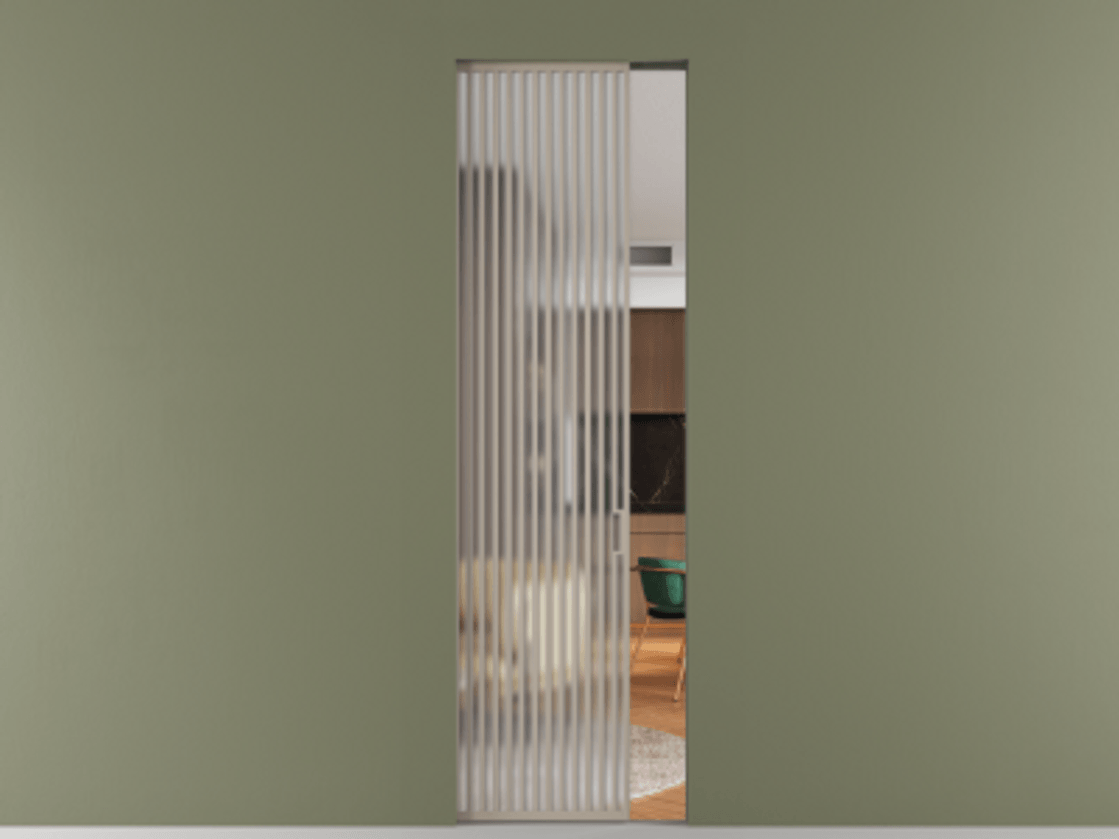 Перегородка Формато скрытый пенал 1 створка АЛПР 040.06 Алюминий бисквитный Сатинированное стекло "Мателюкс Кристал Вижн", калёное, матовое, каленое 6 мм. Цена 1619770 AMD . Фабрика дверей Волховец 8 (800) 551 43 19 Перегородка Формато скрытый пенал 1 створка АЛПР 040.06 Алюминий бисквитный Сатинированное стекло "Мателюкс Кристал Вижн", калёное, матовое, каленое 6 мм Цена 1619770 AMD | Volhovec