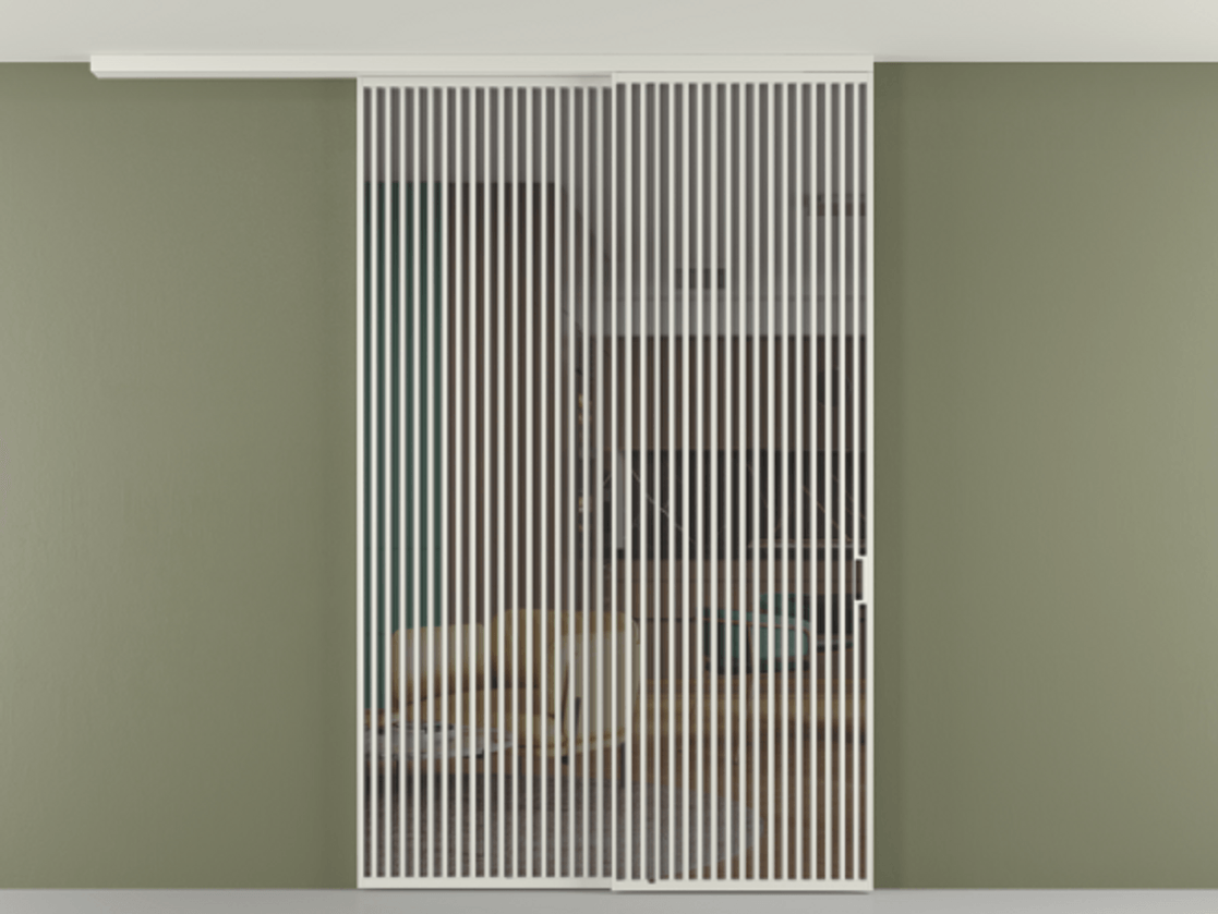 Перегородка Формато вдоль стены на потолок 2 створки с синхронным механизмом АЛПР 040.06 Алюминий серый Прозрачное серое стекло, триплекс. Цена 3037880 AMD 1. Полотно 2 шт. (800/2100 мм)
2. Комплект установки раздвижной системы
3. Базовый комплект фурнитуры
4.Ручка Рондо. Фабрика дверей Волховец 8 (800) 551 43 19 Перегородка Формато вдоль стены на потолок 2 створки с синхронным механизмом АЛПР 040.06 Алюминий серый Прозрачное серое стекло, триплекс Цена 3037880 AMD | Volhovec