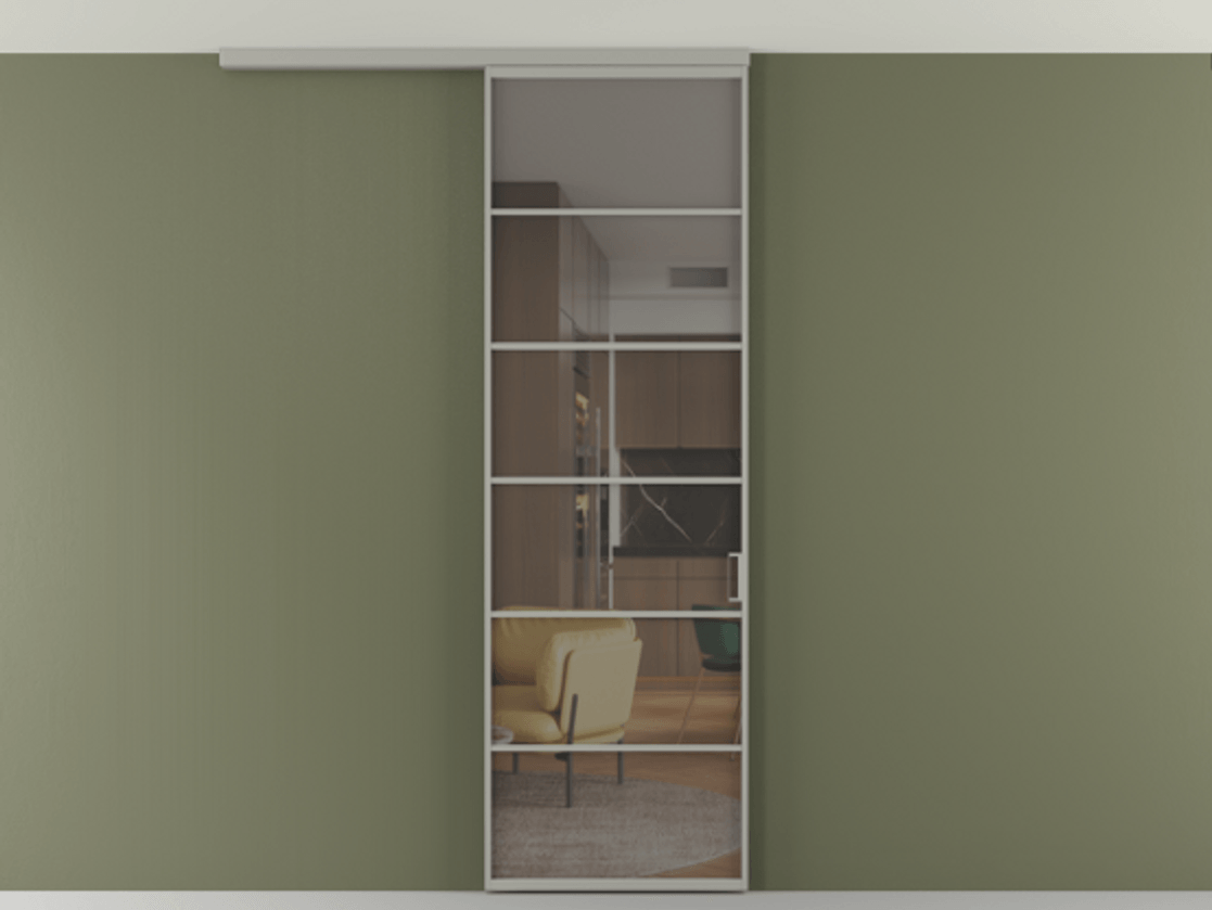 Перегородка Формато вдоль стены на потолок 1 створка АЛПР 040.04 Алюминий нейтральный серый Прозрачное серое стекло, триплекс. Цена 727350 AMD 1. Полотно 2 шт. (800/2100 мм)
2. Комплект установки раздвижной системы
3. Базовый комплект фурнитуры
4.Ручка Рондо. Фабрика дверей Волховец 8 (800) 551 43 19 Перегородка Формато вдоль стены на потолок 1 створка АЛПР 040.04 Алюминий нейтральный серый Прозрачное серое стекло, триплекс Цена 727350 AMD | Volhovec