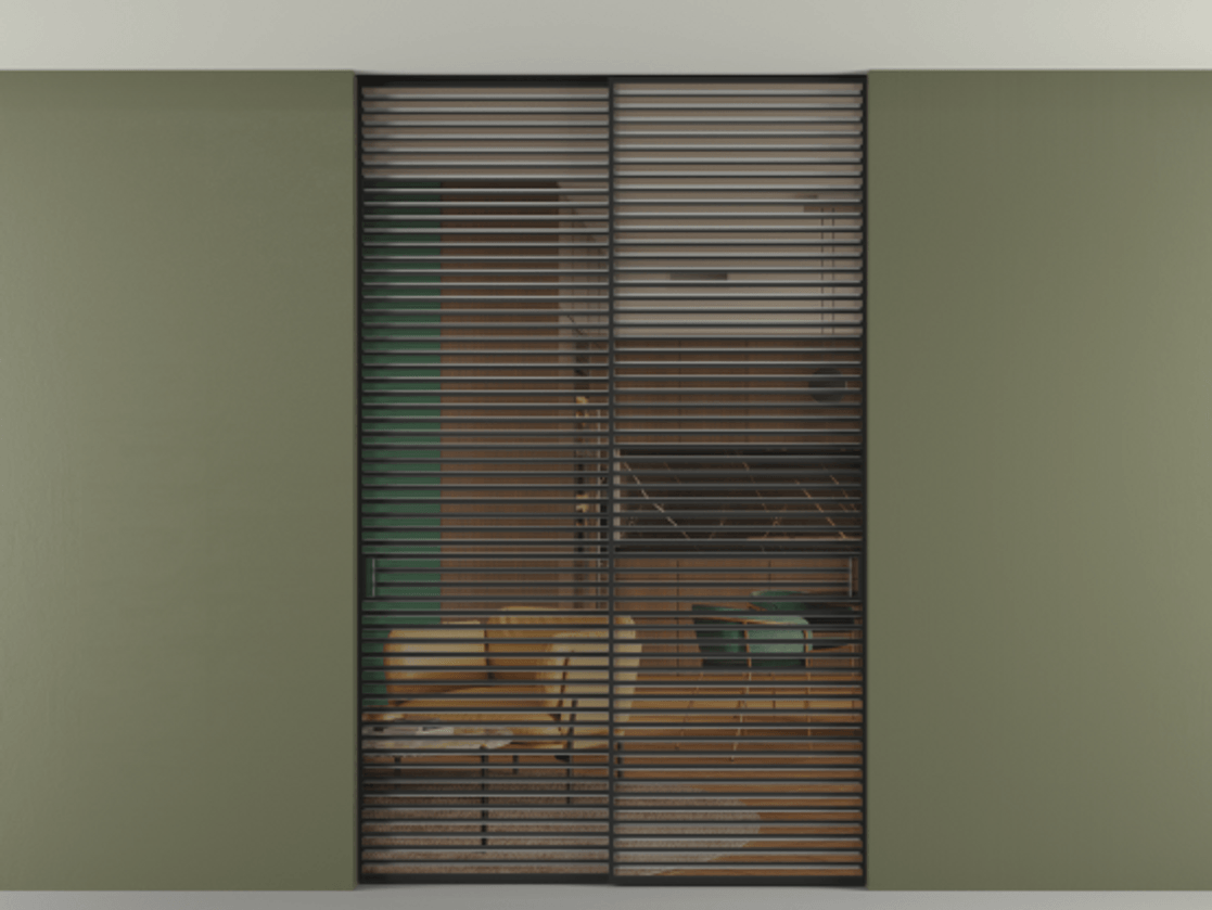 Перегородка Формато внутри проёма скрытое крепление в потолок 2 створки АЛПР 040.07 Алюминий Черный Прозрачное бронзовое стекло, триплекс. Скрытый короб ЧЕР Цена 2672110 AMD 1. Полотно 2 шт. (800/2100 мм)
2. Комплект установки раздвижной системы
3. Базовый комплект фурнитуры
4. Ручка Рондо. Фабрика дверей Волховец 8 (800) 551 43 19 Перегородка Формато внутри проёма скрытое крепление в потолок 2 створки АЛПР 040.07 Алюминий Черный Прозрачное бронзовое стекло, триплекс Цена 2672110 AMD | Volhovec