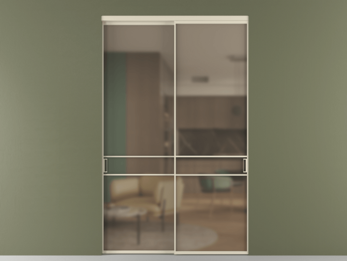 Перегородка Formato внутри проёма 2 створки АЛПР 040.02 Алюминий бежево-серый Сатинированное бронзовое стекло, триплекс. Цена 3117750 AMD 1. Полотно 2 шт. (800/2100 мм)
2. Комплект установки раздвижной системы
3. Базовый комплект фурнитуры
4.Ручка RONDO. Фабрика дверей Волховец 8 (800) 551 43 19 Перегородка Formato внутри проёма 2 створки АЛПР 040.02 Алюминий бежево-серый Сатинированное бронзовое стекло, триплекс Цена 3117750 AMD | Volhovec