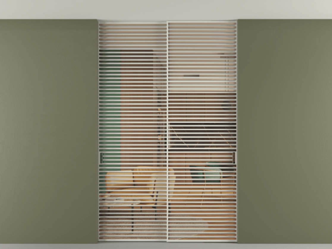 Перегородка Formato внутри проёма скрытое крепление в потолок 2 створки АЛПР 040.07 Алюминий Белый Прозрачное оранжевое стекло, триплекс. Скрытый короб БЕЛ Цена 2672100 AMD 1. Полотно 2 шт. (800/2100 мм)
2. Комплект установки раздвижной системы
3. Базовый комплект фурнитуры
4. Ручка RONDO. Фабрика дверей Волховец 8 (800) 551 43 19 Перегородка Formato внутри проёма скрытое крепление в потолок 2 створки АЛПР 040.07 Алюминий Белый Прозрачное оранжевое стекло, триплекс Цена 2672100 AMD | Volhovec