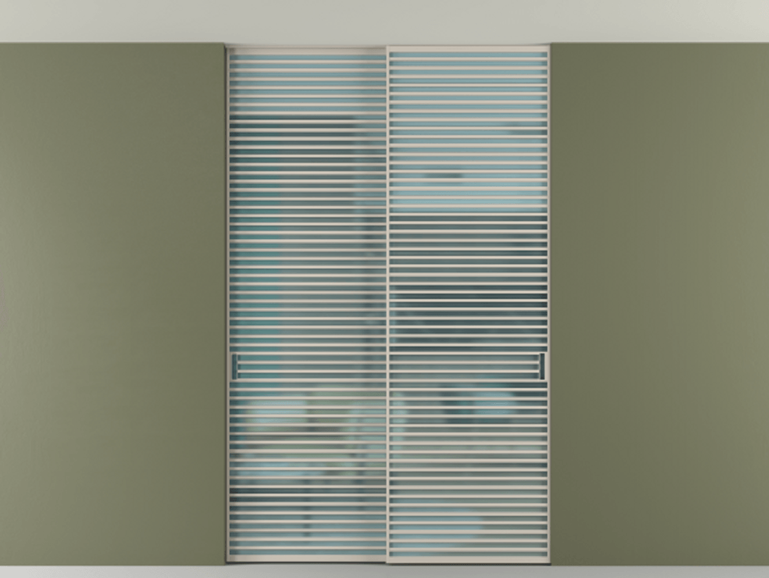 Перегородка Формато внутри проёма скрытое крепление в потолок 2 створки АЛПР 040.07 Алюминий светло-бежевый Сатинированное голубое стекло, триплекс. Цена 2764500 AMD 1. Полотно 2 шт. (800/2100 мм)
2. Комплект установки раздвижной системы
3. Базовый комплект фурнитуры
4. Ручка Рондо. Фабрика дверей Волховец 8 (800) 551 43 19 Перегородка Формато внутри проёма скрытое крепление в потолок 2 створки АЛПР 040.07 Алюминий светло-бежевый Сатинированное голубое стекло, триплекс Цена 2764500 AMD | Volhovec