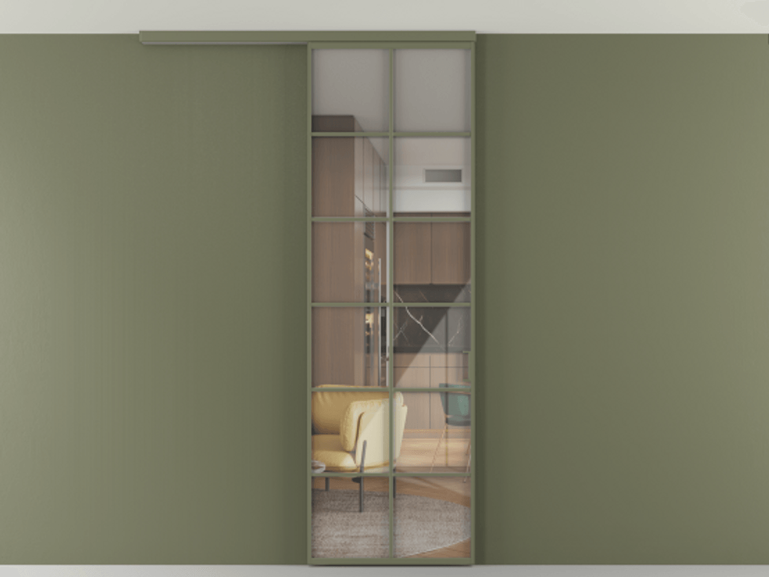 Перегородка Формато вдоль стены на потолок 1 створка АЛПР 040.05 Алюминий оливковый тёмный Рефлективное прозрачное стекло "Стопсол", калёное. Цена 770520 AMD 1. Полотно 2 шт. (800/2100 мм)
2. Комплект установки раздвижной системы
3. Базовый комплект фурнитуры
4.Ручка Рондо. Фабрика дверей Волховец 8 (800) 551 43 19 Перегородка Формато вдоль стены на потолок 1 створка АЛПР 040.05 Алюминий оливковый тёмный Рефлективное прозрачное стекло "Стопсол", калёное Цена 770520 AMD | Volhovec