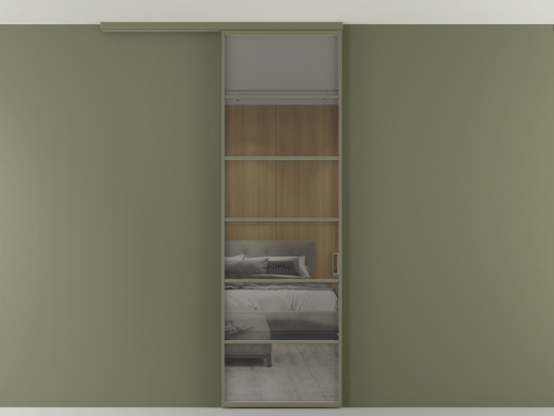 Перегородка Формато вдоль стены на потолок 1 створка АЛПР 040.04 Алюминий оливковый тёмный Рефлективное серое стекло "Стопсол", калёное. Цена 770520 AMD 1. Полотно 2 шт. (800/2100 мм)
2. Комплект установки раздвижной системы
3. Базовый комплект фурнитуры
4.Ручка Рондо. Фабрика дверей Волховец 8 (800) 551 43 19 Перегородка Формато вдоль стены на потолок 1 створка АЛПР 040.04 Алюминий оливковый тёмный Рефлективное серое стекло "Стопсол", калёное Цена 770520 AMD | Volhovec