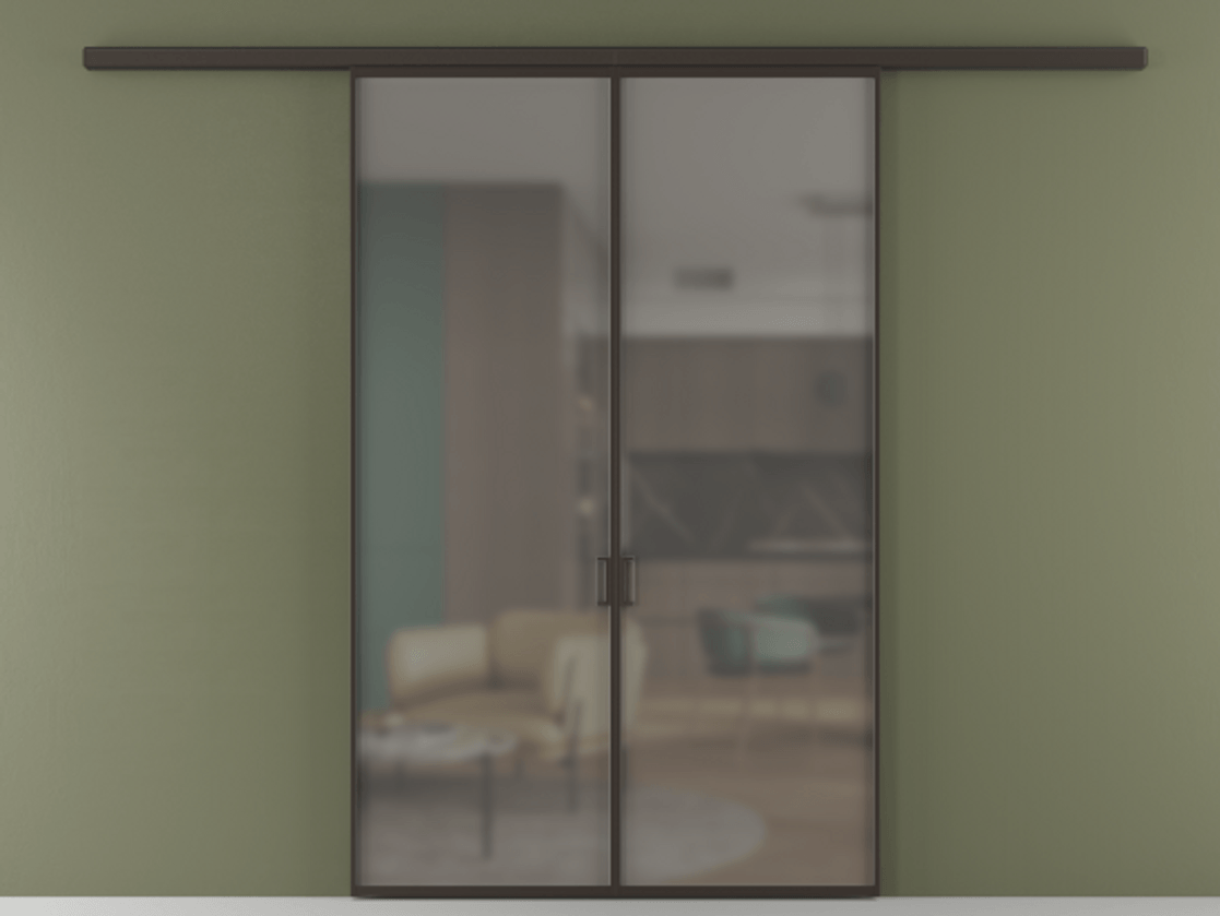 Перегородка Formato вдоль стены 2 створки АЛПР 040.01 Алюминий антрацит Сатинированное серое стекло, триплекс. Цена 1498520 AMD 1. Полотно 2 шт. (800/2100 мм)
2. Комплект установки раздвижной системы
3. Базовый комплект фурнитуры
4.Ручка RONDO
. Фабрика дверей Волховец 8 (800) 551 43 19 Перегородка Formato вдоль стены 2 створки АЛПР 040.01 Алюминий антрацит Сатинированное серое стекло, триплекс Цена 1498520 AMD | Volhovec