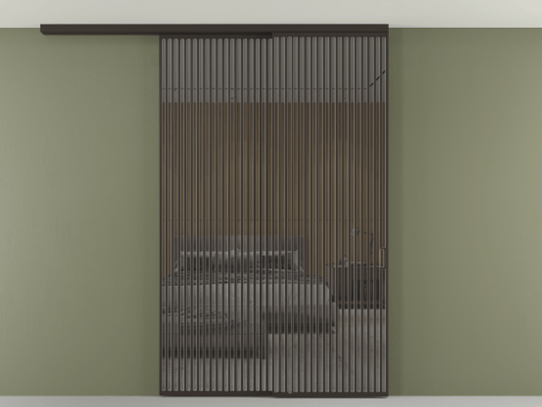 Перегородка Формато вдоль стены на потолок 2 створки с синхронным механизмом АЛПР 040.06 Алюминий антрацит Рефлективное серое стекло "Стопсол", калёное. Цена 3124200 AMD 1. Полотно 2 шт. (800/2100 мм)
2. Комплект установки раздвижной системы
3. Базовый комплект фурнитуры
4.Ручка Рондо. Фабрика дверей Волховец 8 (800) 551 43 19 Перегородка Формато вдоль стены на потолок 2 створки с синхронным механизмом АЛПР 040.06 Алюминий антрацит Рефлективное серое стекло "Стопсол", калёное Цена 3124200 AMD | Volhovec