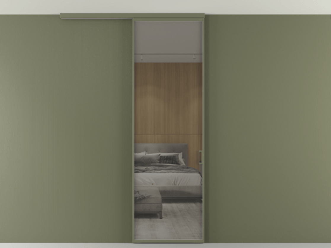 Перегородка Формато вдоль стены на потолок 1 створка АЛПР 040.01 Алюминий оливковый тёмный Рефлективное серое стекло "Стопсол", калёное. Цена 806380 AMD 1. Полотно 2 шт. (800/2100 мм)
2. Комплект установки раздвижной системы
3. Базовый комплект фурнитуры
4.Ручка Рондо. Фабрика дверей Волховец 8 (800) 551 43 19 Перегородка Формато вдоль стены на потолок 1 створка АЛПР 040.01 Алюминий оливковый тёмный Рефлективное серое стекло "Стопсол", калёное Цена 806380 AMD | Volhovec