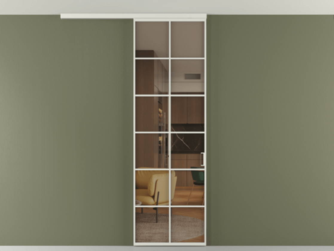 Перегородка Формато вдоль стены на потолок 1 створка АЛПР 040.05 Алюминий серый Прозрачное бронзовое стекло, триплекс. Цена 157030 сом 1. Полотно 2 шт. (800/2100 мм)
2. Комплект установки раздвижной системы
3. Базовый комплект фурнитуры
4.Ручка Рондо. Фабрика дверей Волховец 8 (800) 551 43 19 Перегородка Формато вдоль стены на потолок 1 створка АЛПР 040.05 Алюминий серый Прозрачное бронзовое стекло, триплекс Цена 157030 сом | Volhovec