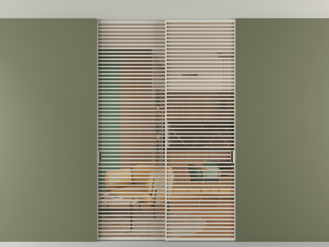 Перегородка Formato внутри проёма скрытое крепление в потолок 2 створки АЛПР 040.07 Алюминий тёплый серый Прозрачное оранжевое стекло, триплекс. Цена 2764500 AMD 1. Полотно 2 шт. (800/2100 мм)
2. Комплект установки раздвижной системы
3. Базовый комплект фурнитуры
4. Ручка RONDO. Фабрика дверей Волховец 8 (800) 551 43 19 Перегородка Formato внутри проёма скрытое крепление в потолок 2 створки АЛПР 040.07 Алюминий тёплый серый Прозрачное оранжевое стекло, триплекс Цена 2764500 AMD | Volhovec