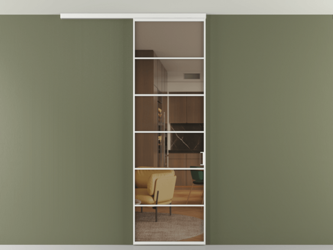 Перегородка Формато вдоль стены на потолок 1 створка АЛПР 040.04 Алюминий белоснежный Прозрачное бронзовое стекло, триплекс. Цена 727350 AMD 1. Полотно 2 шт. (800/2100 мм)
2. Комплект установки раздвижной системы
3. Базовый комплект фурнитуры
4.Ручка Рондо. Фабрика дверей Волховец 8 (800) 551 43 19 Перегородка Формато вдоль стены на потолок 1 створка АЛПР 040.04 Алюминий белоснежный Прозрачное бронзовое стекло, триплекс Цена 727350 AMD | Volhovec