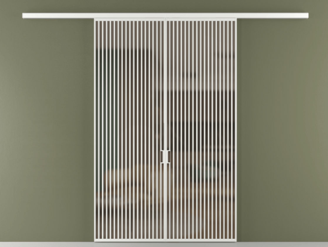 Перегородка Formato вдоль стены 2 створки АЛПР 040.06 Алюминий белоснежный Сатинированное бронзовое стекло, триплекс. Цена 22360 AZE 1. Полотно 2 шт. (800/2100 мм)
2. Комплект установки раздвижной системы
3. Базовый комплект фурнитуры
4.Ручка RONDO
. Фабрика дверей Волховец 8 (800) 551 43 19 Перегородка Formato вдоль стены 2 створки АЛПР 040.06 Алюминий белоснежный Сатинированное бронзовое стекло, триплекс Цена 22360 AZE | Volhovec