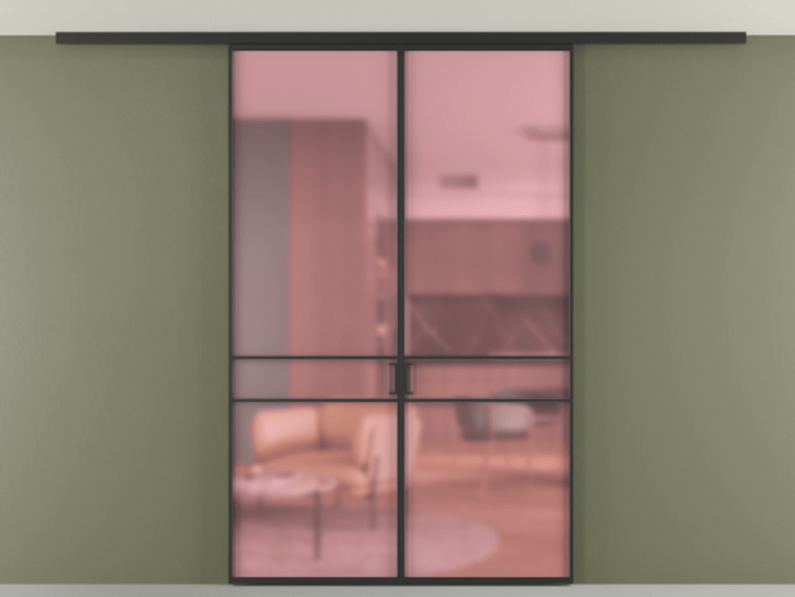 Перегородка Formato вдоль стены на потолок 2 створки АЛПР 040.02 Алюминий Черный Сатинированное розовое стекло, триплекс. Скрытый короб ЧЕР Цена 1211100 AMD 1. Полотно 2 шт. (800/2100 мм)
2. Комплект установки раздвижной системы
3. Базовый комплект фурнитуры
4.Ручка RONDO
. Фабрика дверей Волховец 8 (800) 551 43 19 Перегородка Formato вдоль стены на потолок 2 створки АЛПР 040.02 Алюминий Черный Сатинированное розовое стекло, триплекс Цена 1211100 AMD | Volhovec