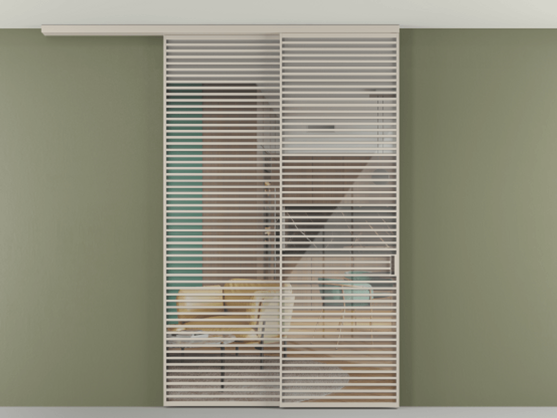 Перегородка Формато вдоль стены на потолок 2 створки с синхронным механизмом АЛПР 040.07 Алюминий светло-бежевый Рефлективное прозрачное стекло "Стопсол", калёное. Цена 3124200 AMD 1. Полотно 2 шт. (800/2100 мм)
2. Комплект установки раздвижной системы
3. Базовый комплект фурнитуры
4.Ручка Рондо. Фабрика дверей Волховец 8 (800) 551 43 19 Перегородка Формато вдоль стены на потолок 2 створки с синхронным механизмом АЛПР 040.07 Алюминий светло-бежевый Рефлективное прозрачное стекло "Стопсол", калёное Цена 3124200 AMD | Volhovec