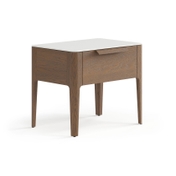 Тумба прикроватная Piega 1 ящик дуб туманный матовый