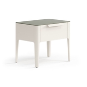Тумба прикроватная Piega 1 ящик Матовый облачно-серый