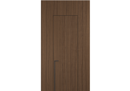 Панели для отделки стен Стеновая панель Фрезерованные Орех медный матовый рифт. Цвет Орех медный матовый рифт. Материал Радиальный шпон Naturwood. Коллекция Фрезерованные. Картинка.