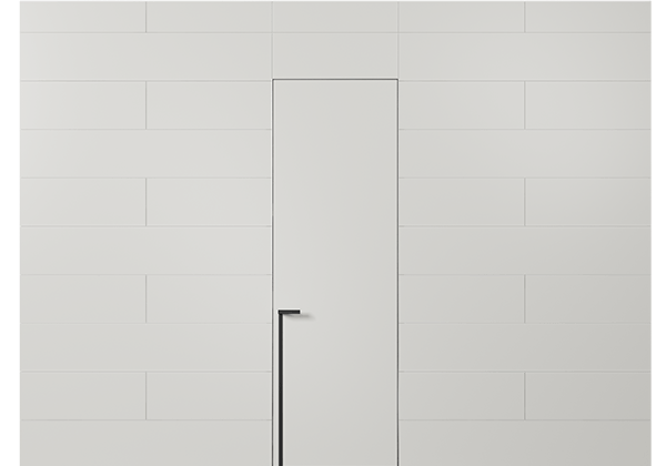 Панели для отделки стен Стеновая панель в эмали Матовый серый. Цвет Матовый серый. Материал Гладкая эмаль. Коллекция Эмаль. Картинка.