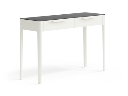 Мебель Консоль Piega 2 ящика. Цвет Матовый молочно-белый. Материал Гладкая эмаль. Коллекция Консоль Piega 2 ящика. Фото. Мебель Консоль Piega 2 ящика. Цвет Матовый молочно-белый. Материал Гладкая эмаль. Коллекция Консоль Piega 2 ящика. Картинка.
