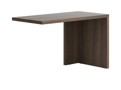 Мебель Стол Module письменный с одной опорой. Цвет Эвкалипт мореный матовый. Материал Шпон эвкалипта Naturwood. Коллекция Стол Module письменный с одной опорой. Картинка.