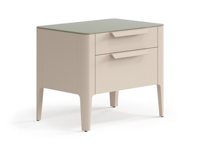 Мебель Тумба прикроватная Piega 2 ящика. Цвет Матовый бисквитный. Материал Гладкая эмаль. Коллекция Тумба прикроватная Piega 2 ящика. Фото. Мебель Тумба прикроватная Piega 2 ящика. Цвет Матовый бисквитный. Материал Гладкая эмаль. Коллекция Тумба прикроватная Piega 2 ящика. Картинка.