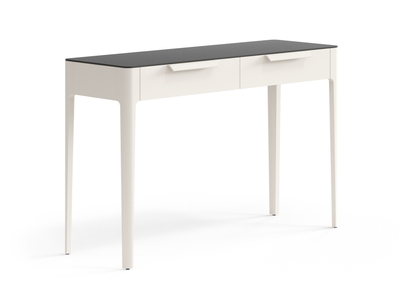 Мебель Консоль Piega 2 ящика. Цвет Матовый облачно-серый. Материал Гладкая эмаль. Коллекция Консоль Piega 2 ящика. Фото. Мебель Консоль Piega 2 ящика. Цвет Матовый облачно-серый. Материал Гладкая эмаль. Коллекция Консоль Piega 2 ящика. Картинка.