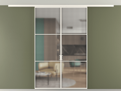 Алюминевая перегородка vd2_03 Алюминий пудровый белый Mesh silver. Цвет Алюминий пудровый белый. Материал Алюминий в эмали. Коллекция Перегородка Formato вдоль стены на потолок двустворчатая. Фото. Алюминевая перегородка vd2_03 Алюминий пудровый белый Mesh silver. Цвет Алюминий пудровый белый. Материал Алюминий в эмали. Коллекция Перегородка Formato вдоль стены на потолок двустворчатая. Картинка.