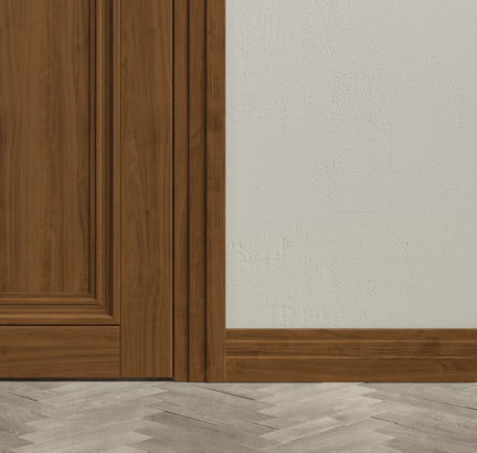 Плинтус Плинтус Каскадный. Цвет Лесной орех. Коллекция Плинтус Каскадный. Картинка.