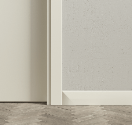 Плинтус Плинтус Универсальный 100 мм. Цвет Бук жемчуг. Коллекция Плинтус Универсальный 100 мм. Картинка.