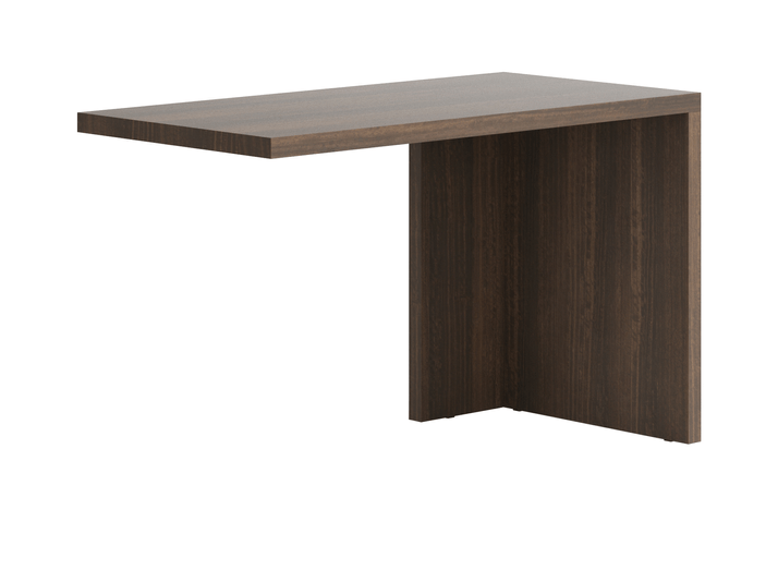 Мебель Стол Module письменный с одной опорой. Цвет Эвкалипт мореный матовый. Материал Шпон эвкалипта Naturwood. Коллекция Стол Module письменный с одной опорой. Картинка.