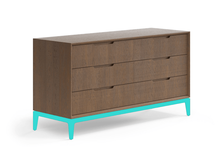 Мебель Комод Velvet 6 ящиков. Цвет Дуб туманный матовый. Материал Массив дуба матовый. Коллекция Комод Velvet 6 ящиков. Картинка.