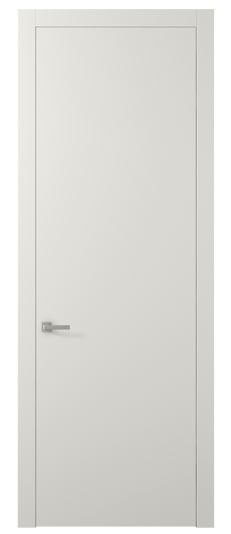 Дверь межкомнатная 0010 ПЭБЛ. Цвет ПЭТ белоснежный. Материал ПЭТ. Коллекция Planum. Картинка.