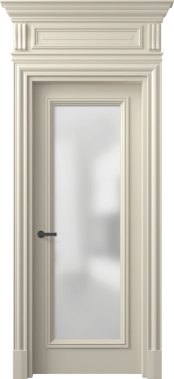 Дверь межкомнатная 7300 ББСР САТ. Цвет Бук бежево-серый. Материал Массив бука эмаль. Коллекция Antique. Картинка.