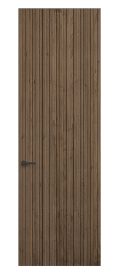 Дверь межкомнатная 0019 ОМДМ. Цвет Орех медный матовый. Материал Шпон Naturwood. Коллекция Select. Картинка.