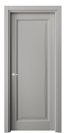 Дверь межкомнатная 6321 БНСР. Цвет Бук нейтральный серый. Материал Массив бука эмаль. Коллекция Toscana Elegante. Картинка.