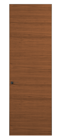 Дверь межкомнатная 0010 АКП ОМДМР. Цвет Орех медный матовый. Материал Радиальный шпон Naturwood. Коллекция Planum Pro. Картинка.