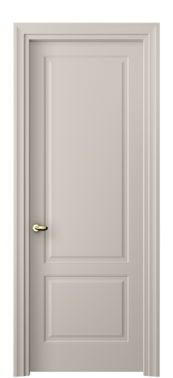 Дверь межкомнатная 8551 МСБЖ. Цвет Матовый светло-бежевый. Материал Гладкая эмаль. Коллекция Эссе. Картинка.