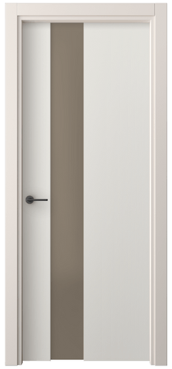 Межкомнатная дверь 4224 ПЭБЛ БР САТ. Цвет ПЭТ белоснежный. Материал ПЭТ. Коллекция Freedom. Фото. Дверь межкомнатная 4224 ПЭБЛ БР САТ. Цвет ПЭТ белоснежный. Материал ПЭТ. Коллекция Freedom. Картинка.