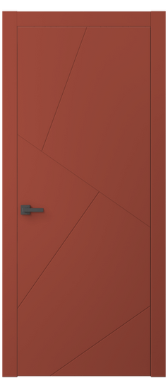 Дверь межкомнатная 8058 NCS S 3040-Y80R. Цвет NCS NCS S 3040-Y80R. Материал Гладкая эмаль. Коллекция Linea. Картинка.