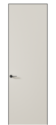 Дверь межкомнатная АКУ 0010 МОС Матовый облачно-серый. Цвет Матовый облачно-серый. Материал Гладкая эмаль. Коллекция Планум Про. Картинка.