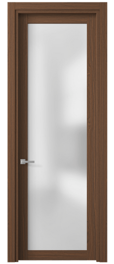 Дверь межкомнатная 2102 МШНЭКВ САТ. Цвет Экзотик винный матовый. Материал Мультишпон Naturwood. Коллекция Planum. Картинка.