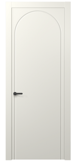 Дверь межкомнатная 8647 МЖМ. Цвет Матовый жемчужный. Материал Гладкая эмаль. Коллекция Alba. Картинка.