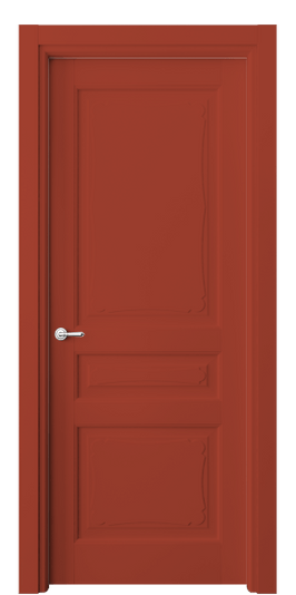 Дверь межкомнатная 6325 NCS S 3050-Y80R. Цвет NCS NCS S 3050-Y80R. Материал Массив бука эмаль. Коллекция Toscana Elegante. Картинка.
