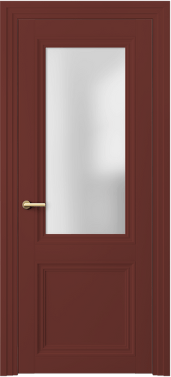 Дверь межкомнатная 2524 Оксид красный RAL 3009. Цвет RAL Оксид красный RAL 3009. Материал Гладкая эмаль. Коллекция Centro. Картинка.