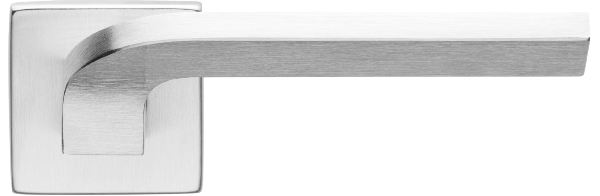 Ручки для межкомнатных дверей Ручка дверная Джой. Цвет Матовый хром. Коллекция Джой. Фото. Ручки для дверей Ручка дверная Джой. Цвет Матовый хром. Коллекция Джой. Картинка.