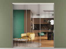 Перегородка Formato внутри проёма телескопик синхро 2