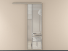 Перегородка Мозаик вдоль стены 1 створка