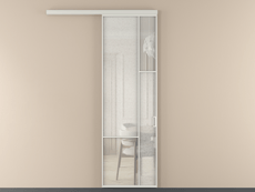 Перегородка Mosaic вдоль стены 1 створка