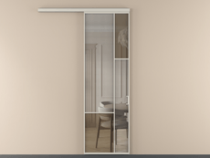 Перегородка Mosaic вдоль стены 1 створка