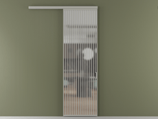 Перегородка Формато вдоль стены 1 створка